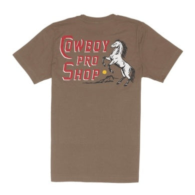 Cowboy Pro Shop T-Shirt- Light Brown